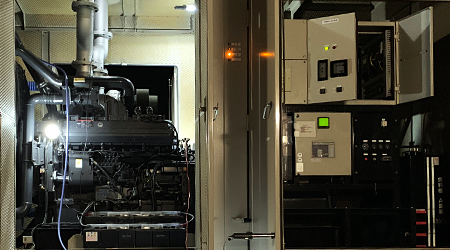 非常用発電機のメンテナンス